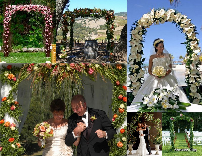 Twig wedding arches